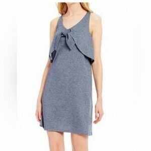 Cremieux tie front sleeveless dress